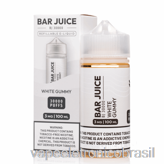 Vape Vaporesso Goma Branca - Suco Em Barra - 100ml 3mg